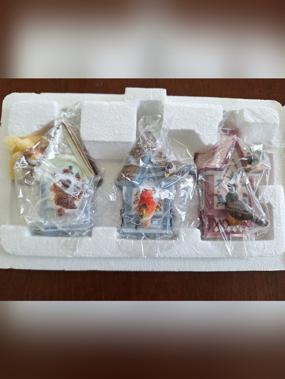 The Bradford Editions Heirloom Porcelain Ornament Collection NWT